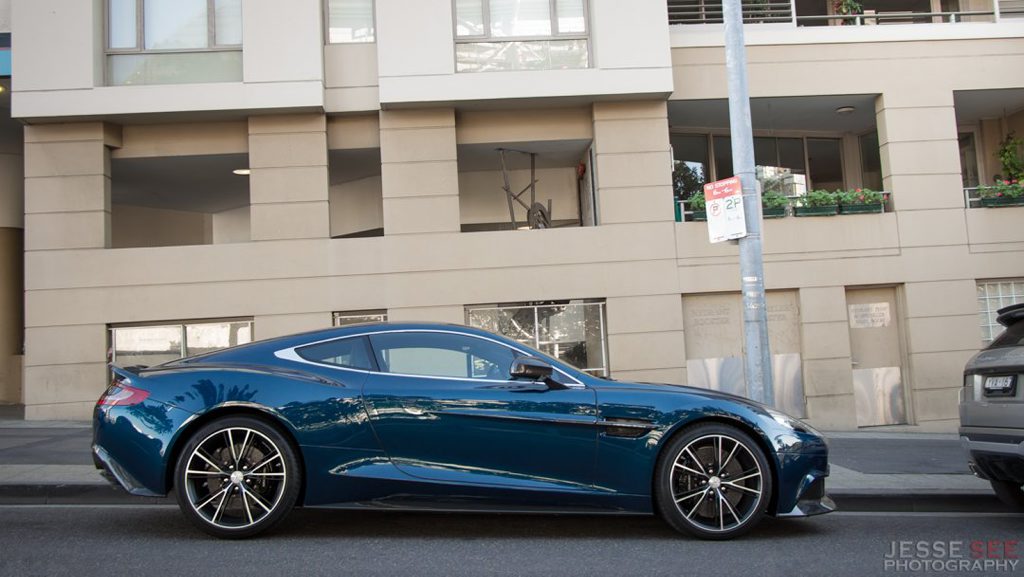 The Aston Martin Vanquish. The Aston Martin Vanquish.
